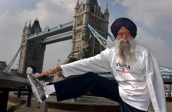 5岁才学会走路，100岁还在跑马拉松